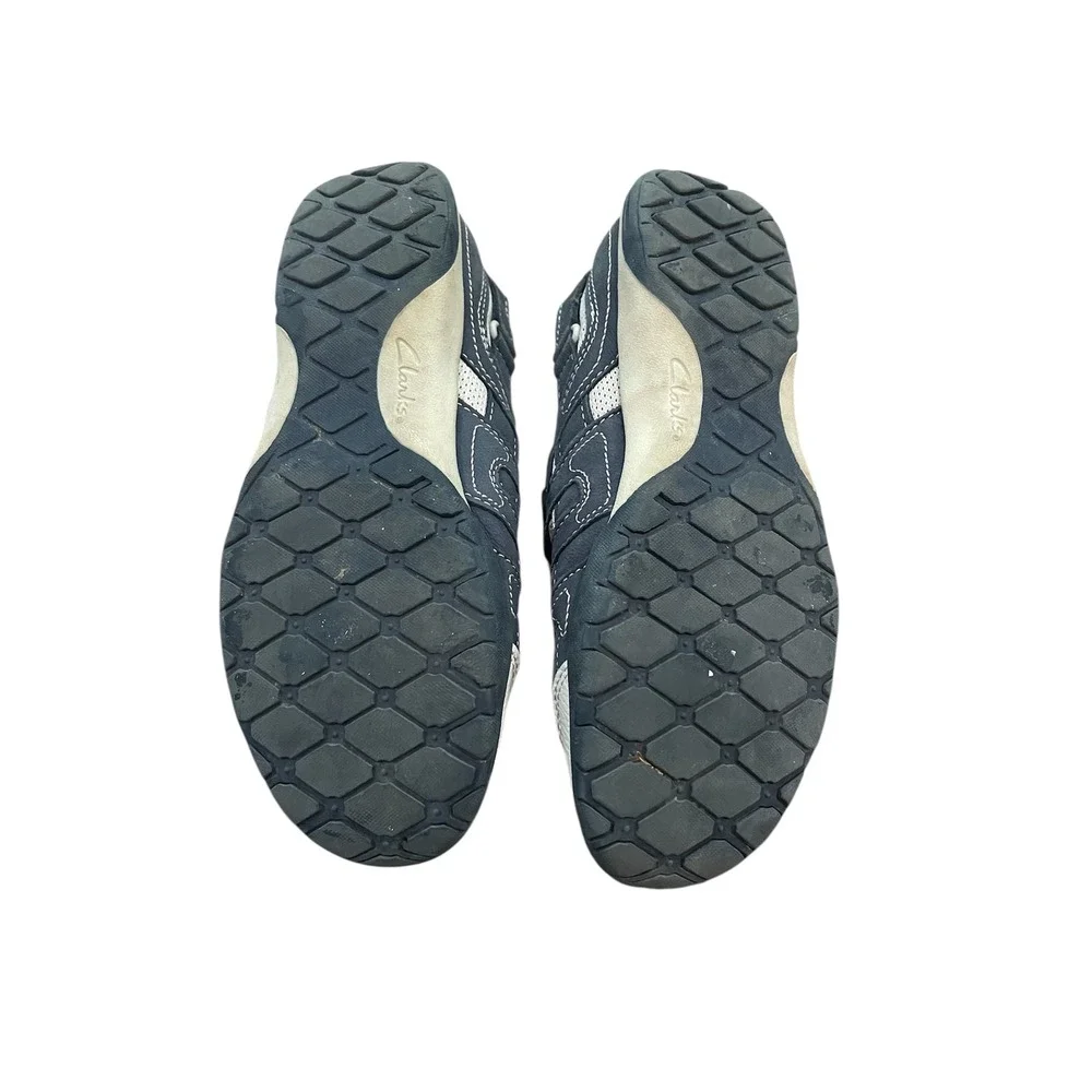 Clarks Breathable Slip On Comfort Loafers Casual Shoes Women's‎ Size 8